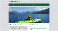 Desktop Screenshot of kaliafinancial.com